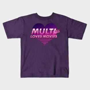 Multiplex Loves Movies Kids T-Shirt